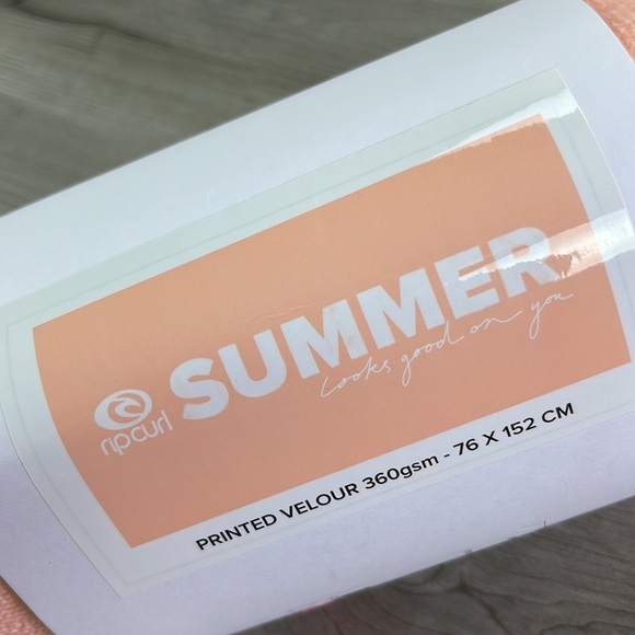 ☀️RIP CURL☀️ BRACH TOWEL COVER UP BLANKET - Picture 6 of 8